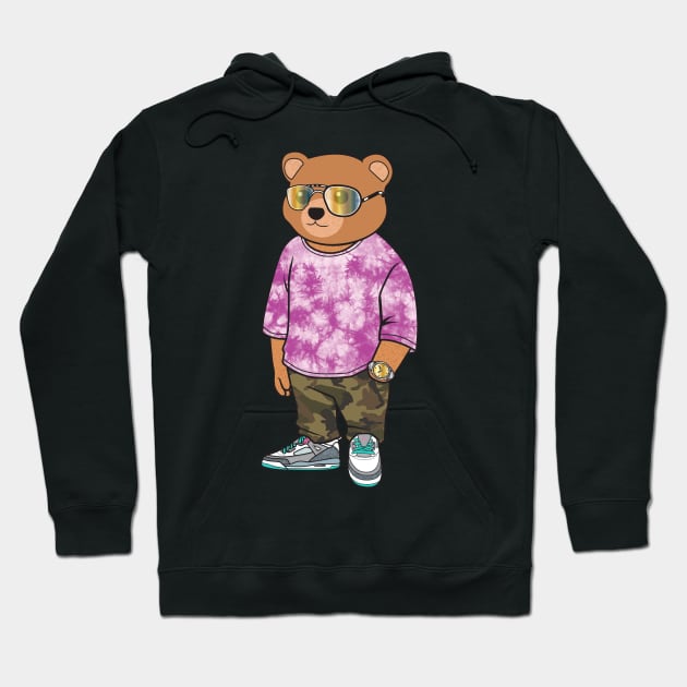 cool teddy bear tee Hoodie by janvimar